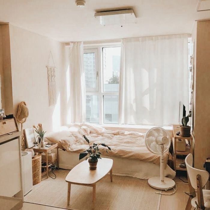 Kamar Minimalis Tema Korea Suasana Nyaman dan Estetis