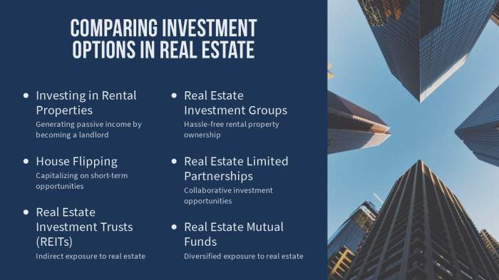 Investment real estate need know what