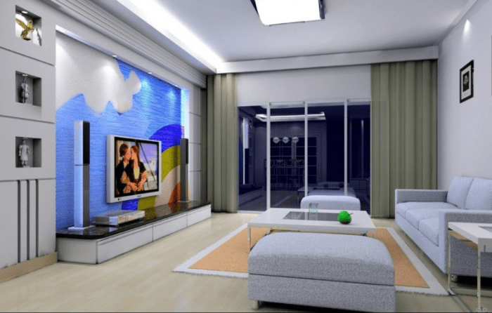 Dekorasi rumah kontemporer 36m²